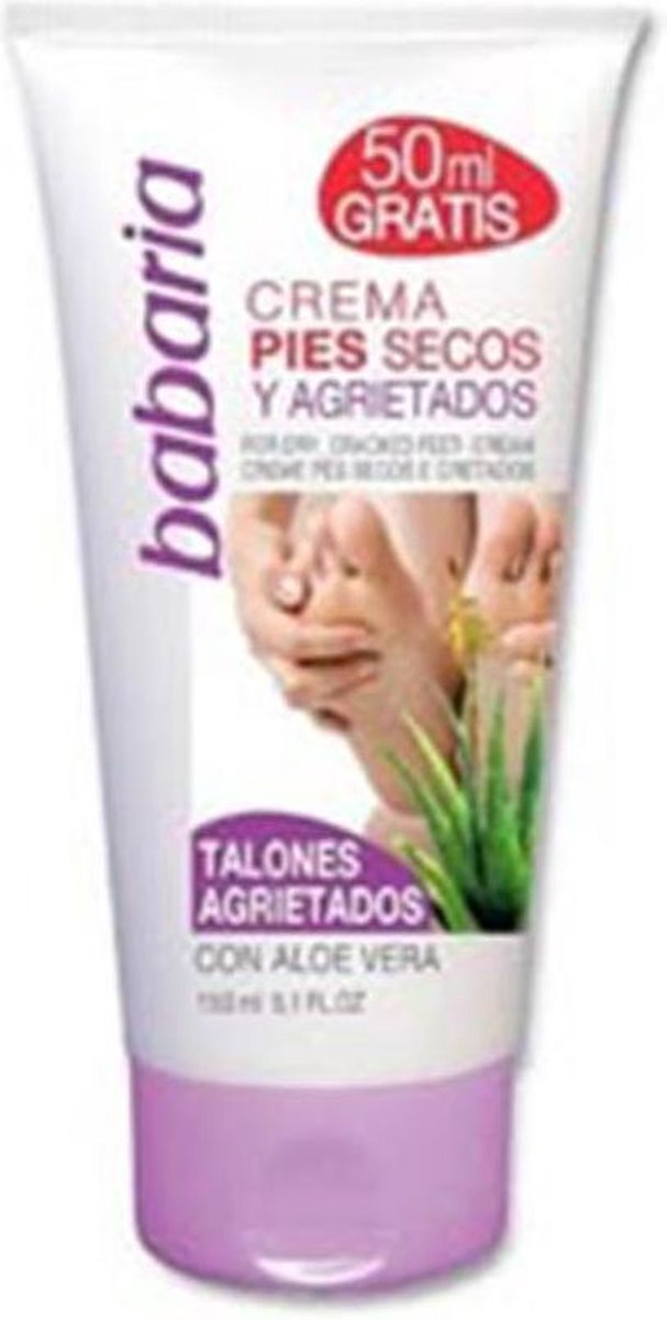 Babaria Aloe Vera Crema Pies Secos Y Agrietados 150ml