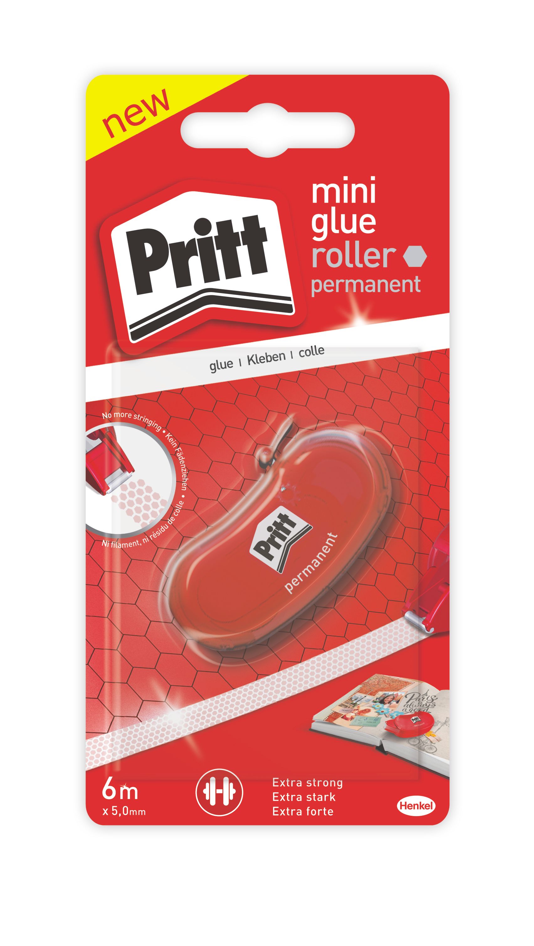 Pritt lijmroller Mini 2110049 - op blister