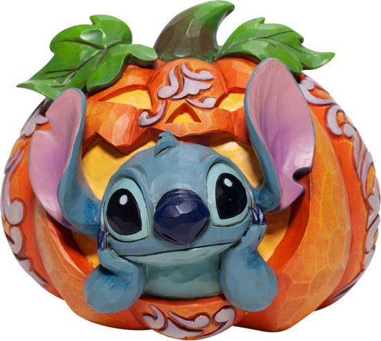 Disney Traditions Stitch O'Lantern Figurine - 10x16 cm - Multi
