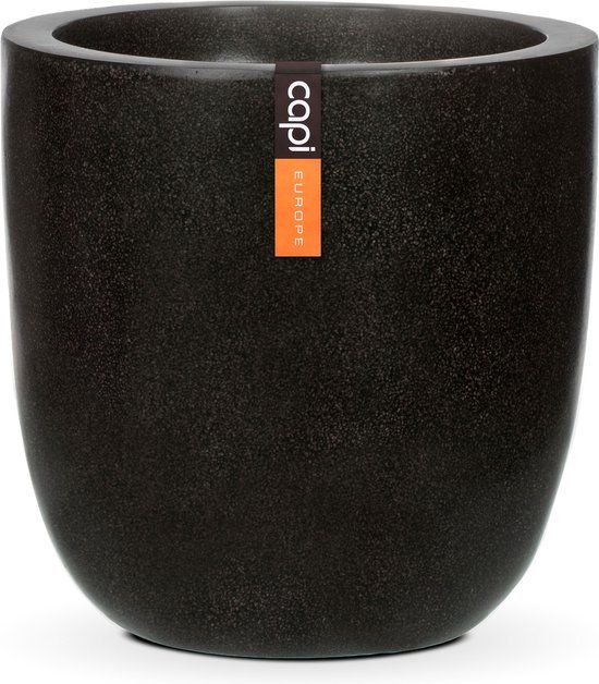 Capi Europe Bloempot bol 45x44 Zwart