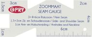 Opry Zoommaat rechthoek -Zoommaatje