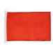 AZ FLAG Bootvlag Effen rood 45x30 cm Mesh Polyester Plastic Ringen