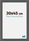 yd. Cadre photo 30x45 cm Anthracite MDF Mura