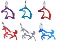 HKM Sleutelhanger Horses - Flesopener - Aluminium