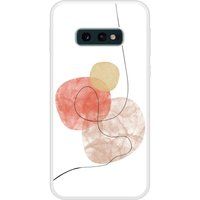 Samsung Beschermende siliconen case compatibel met Galaxy S10e One line rood