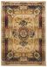 THEKO Klassiek oosters tapijt met vintage effect, zeer robuust en duurzaam, kleur: beige, 160 x 160 cm, Gabiro