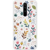 Xiaomi Redmi Note Fleurs colorees Verstevigd hoesje met sublimatie bedrukking