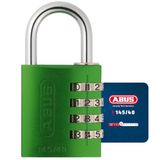 ABUS Cijferslot 145/40 - Aluminium Hangslot, Kofferslot, 4-Cijferig
