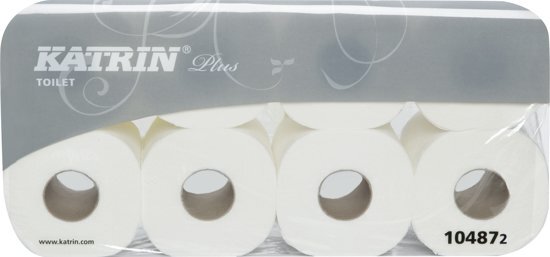 - Katrin toiletpapier traditioneel 3-laags - wit