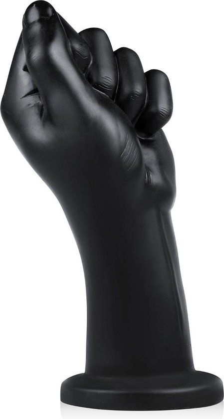 BUTTR FistCorps Vuist Dildo - Zwart - XXL - 8.6 cm - 30 cm
