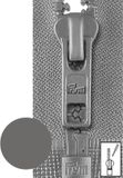 Opti Prym Ritssluiting Kunststof 6mm grof Deelbaar Donker Grijs #002 30 cm