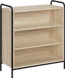 vidaXL Dressoir Sonoma Eiken 97 x 33 x 81 cm Bewerkt hout
