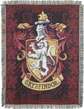 Northwest Geweven tapijt gooien deken, 48 x 60 inch, Griffoendor Shield