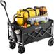 Vevor Handkar Transportkar Handkar Strandkar Opvouwbaar 102kg 66x45x46cm