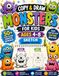 Copy & Draw Monsters for Kids Ages 4–8: Fun and Easy Monster Drawing Activities for Boys & Girls | Learn to Draw Cute Monsters with Simple Step-by-Step Copying Practice