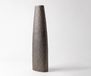 Hämatit Vase Conico B20 x T11 x H69 cm Aluminium gegossen