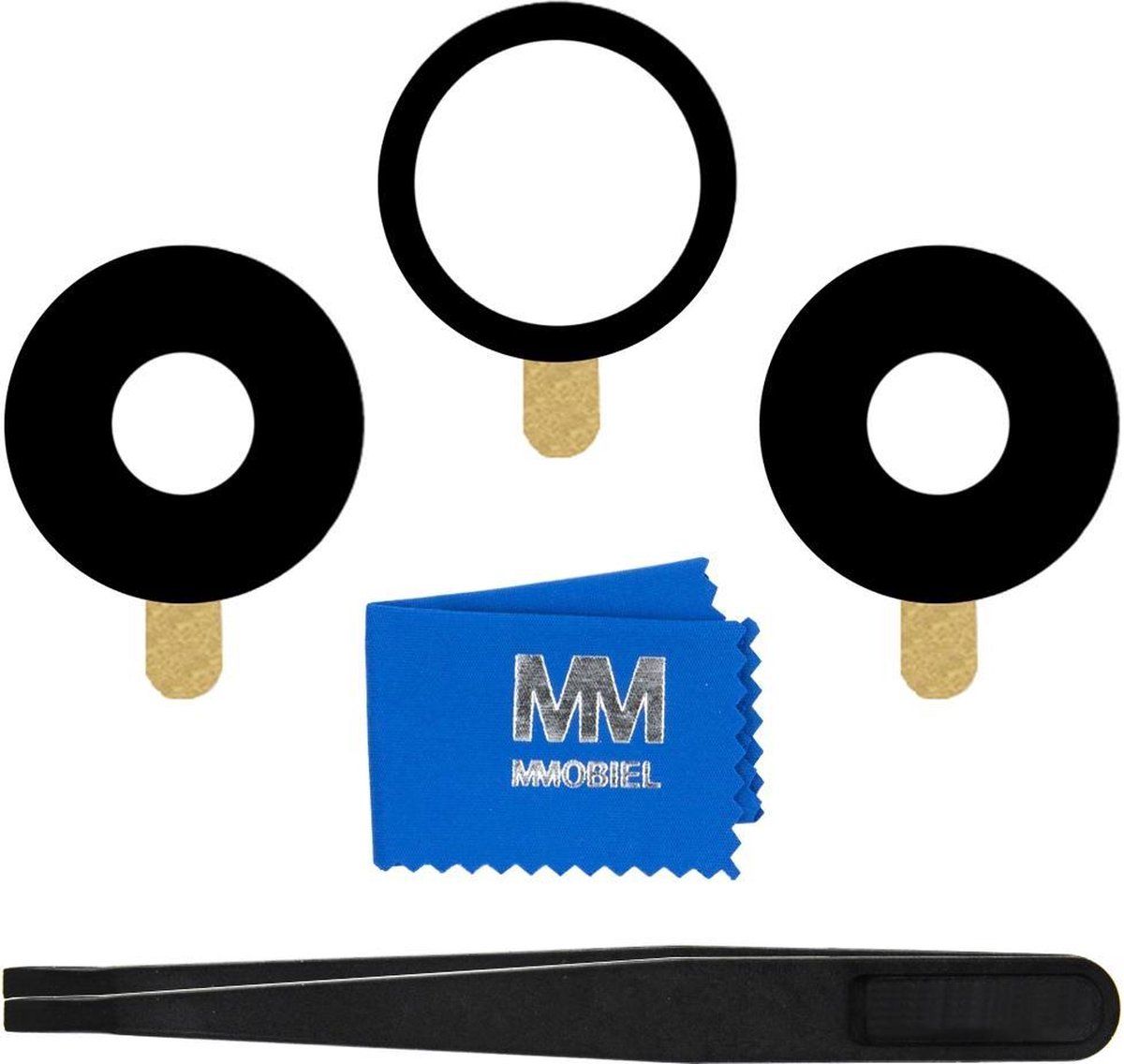 Mmobiel Glas Lens Back Camera voor iPhone 11 Pro / 11 Pro Max (ZWART)