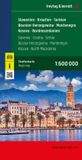 SLOVENIE KOMPASS Karten Slovenia - Croatia - Serbia - Bosnia Herzegovina - Montenegro