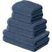 LIVARNO® Serviettes éponge, 6 pièces (Bleu)