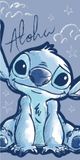 Lilo en Stitch Stitch handdoek Paars 70 x 140 cm Katoen