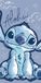 Lilo en Stitch Stitch handdoek Paars 70 x 140 cm Katoen