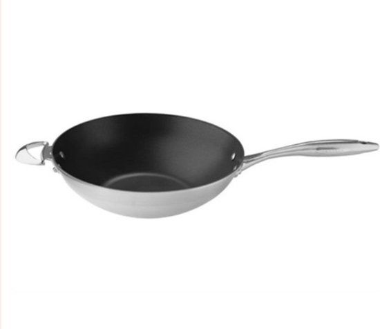 Scanpan CTX Wokpan - 32 cm - Geborsteld RVS - PFAS-vrij