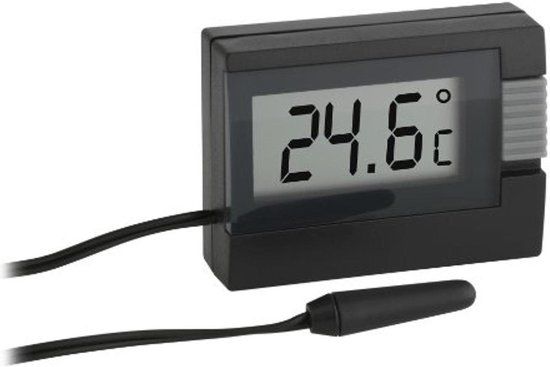 TFA Cable black thermometer - 4009816007278
