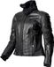 Rukka Aramissy veste de moto en cuir pour femme, noir, taille 48