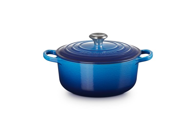 Le Creuset Signature Braadpan - 20cm - Azure - 2.4L