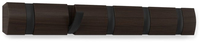Umbra Flip Wandkapstok - 5 Haken - Zwart/Walnoot