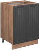 Vicco Fame-Line Keukenonderkast – 60 cm, WB Antraciet Donkergrijs