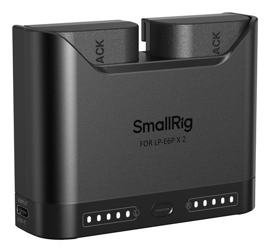SmallRig 5485 Turbo Charging Kit for LP-E6P Camera Batteries