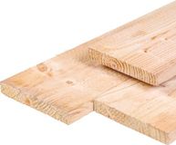 Merkloos Tuindeco Plank Douglas 2,5x25x500 cm Onbehandeld