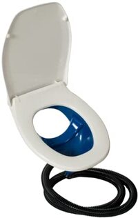 Separett Scheidingstoilet wc bril Privy 501 met plastic zitting, blauw