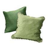 LOBERON Kussenhoes set van 2 Mormant groen