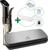 Wartmann Sous vide bundel met Wartmann 1507 sous-vide stick, Ziva vacuümsealer en 24L waterbak