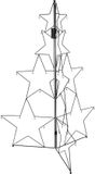 Décoration en métal, forme d'arbre, 110 cm