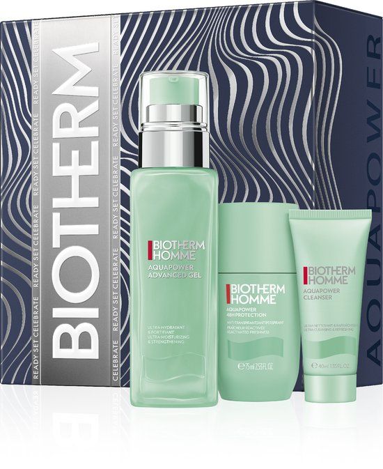 Biotherm Homme Biotherm Aquapower Routine Set, huidverzorgingsset voor mannen - 3 stuks