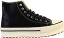 Victoria Hoge sneakers met veters Zwart