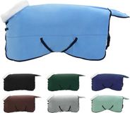 vidaXL - Paardendeken - Volledig - Aqua - 145 cm - Polar fleece
