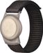 By Qubix Qubix AirTag nylon loop bandje - M/L - Zwart