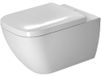 Duravit Happy D.2 Toilet wall mounted Rimless - Wit