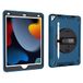 Case voor iPad 10.2 Inch 9e/8e/7e generatie 2021/2020/2019 met 3-in-1 ontwerp, Blauw