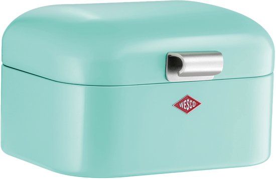 Wesco Mini Grandy Broodtrommel | 2 Liter - Metaal - Mint