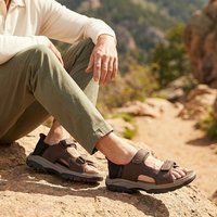 Skechers TRESMEN - REECE Heren Instappers - Bruin - Maat 45