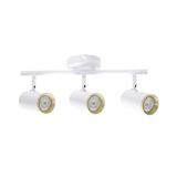 VoltShine GU10 Country plafondlamp met 3 lampen
