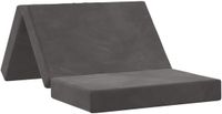 vidaXL Vouwbare Sofa Bed 100 x 67 x 45 cm Donkergrijs