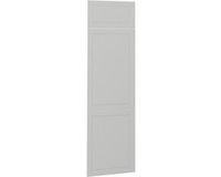 Vicco R-Line Keukenfront – 59.6 x 196 cm meubelfront voor de koelkastombouwkast Wit Landhuis