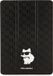 Karl Lagerfeld Book Case for Apple iPad 9 10.2 (2021) / 8 10.2 (2020) / 7 10.2 (2019) - Black - Faux Leather