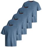 Jack & Jones T-shirt pour homme 5 pack Essentials